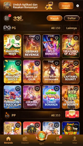 33L Login Resmi APK 2026
