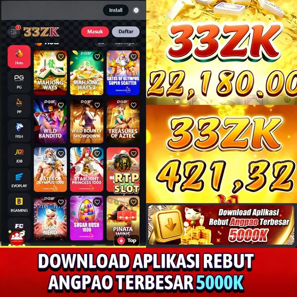 33ZK 2026 Slot Gacor RTP Tinggi